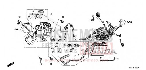 UNITE DE COMMANDE ABS (CBR600RA) CBR600RAD de 2013